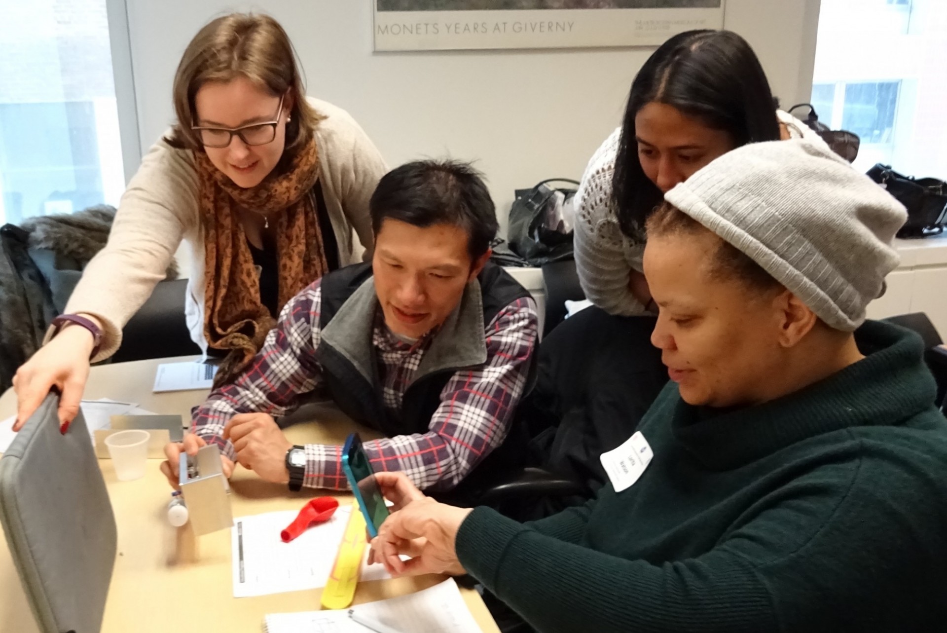 Columbia-Cornell STEM Teacher Workshop. Photo Credit: Outreach Programs Staff Columbia-Cornell STEM Teacher Workshop